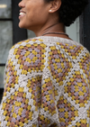 Vitange Vibes Granny Square Cardigan Crochet Pattern 6 Sizes