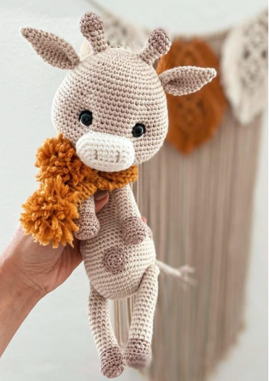 Franky Crochet Giraffe PDF Pattern